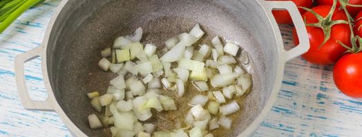 томатный суп пюре классический. Шаг 3