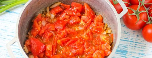 томатный суп пюре классический. Шаг 5