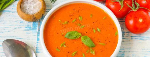 томатный суп пюре классический. Шаг 8