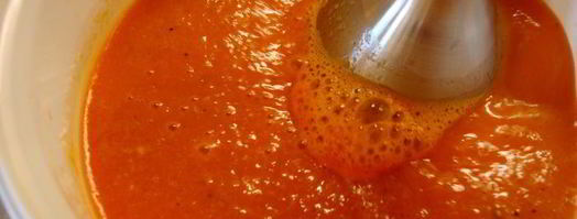 томатный суп-пюре с макарошками. Шаг 5