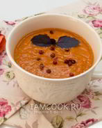 Томатный суп-пюре с нутом