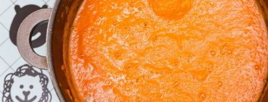 томатный суп-пюре с нутом. Шаг 8