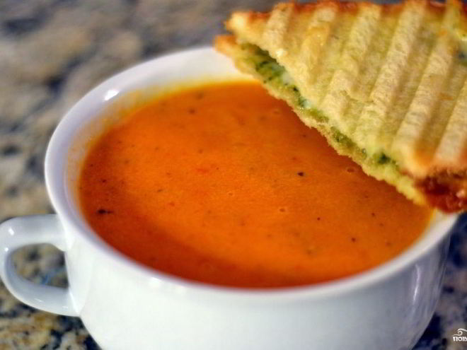 Рецепт томатного супа-пюре