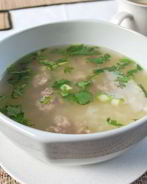 Туркменский гороховый суп-пюре