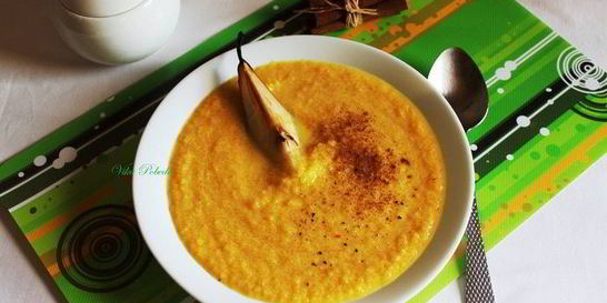 Тыквенно-грушевый суп-пюре