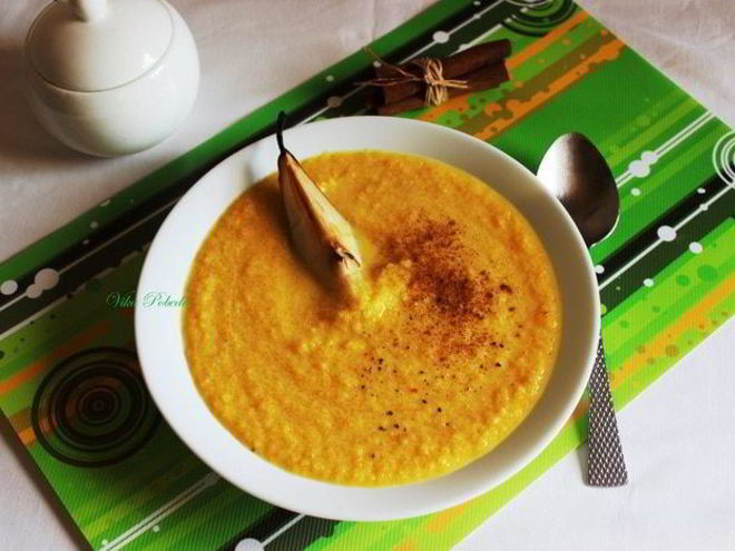 Рецепт тыквенно-грушевого суп-пюре