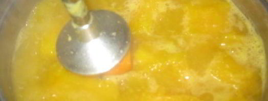 тыквенно-овощной суп-пюре с кроликом. Шаг 5