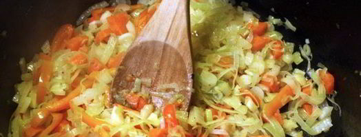 тыквенный суп-пюре с белым вином. Шаг 3