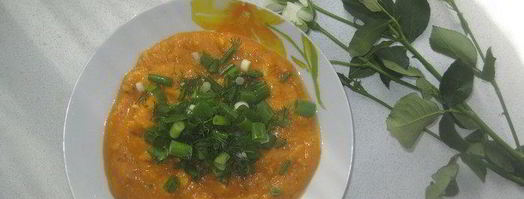 тыквенный суп-пюре с курицей. Шаг 6