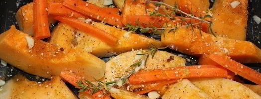 тыквенный суп-пюре с манго и зеленым чаем. Шаг 2