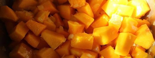 тыквенный суп-пюре с миндальным ароматом. Шаг 3