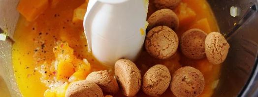 тыквенный суп-пюре с миндальным ароматом. Шаг 5