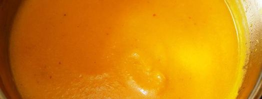 тыквенный суп-пюре с миндальным ароматом. Шаг 6