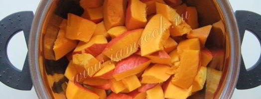 тыквенный суп-пюре с морковью. Шаг 3