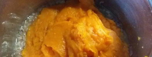 тыквенный суп-пюре с запеченным нутом. Шаг 2