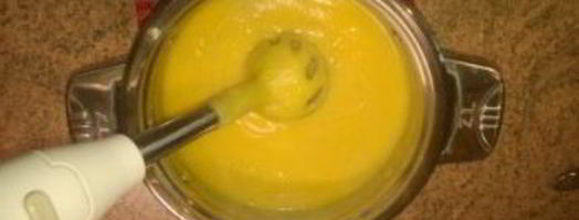 тыквенный суп-пюре со сливками. Шаг 6