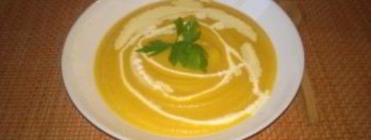 тыквенный суп-пюре со сливками. Шаг 7