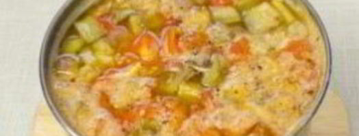 вегетарианский суп-пюре из чечевицы. Шаг 11