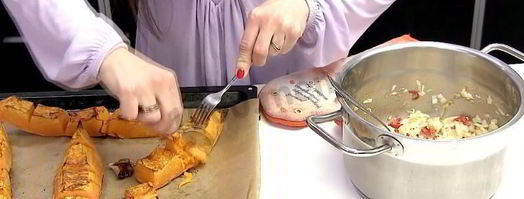 витаминный суп пюре из тыквы с чили. Шаг 6