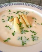 Вкусный и простой суп пюре из спаржи