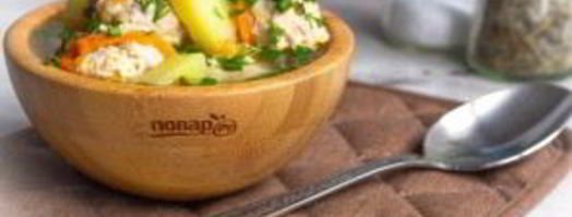 суп с булгуром и фрикадельками. Шаг 7