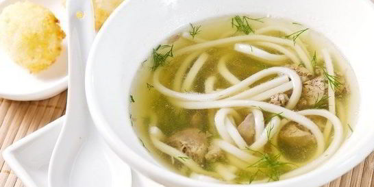 Суп с домашней лапшой в мультиварке