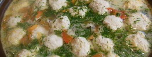 суп с фрикадельками из индюшиной грудки. Шаг 7