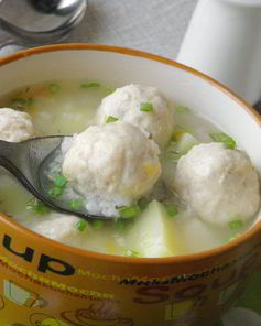 Суп с фрикадельками из куриного фарша