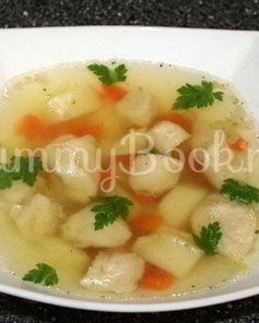 Суп с галушками по-полтавски