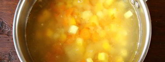 суп с кабачками и рисом. Шаг 9