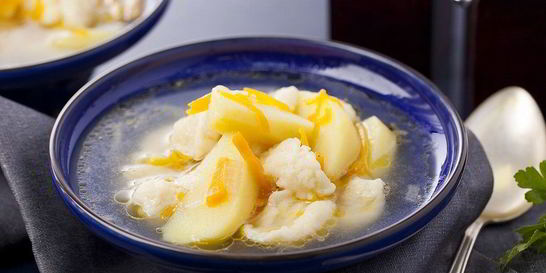 Суп с клецками в мультиварке