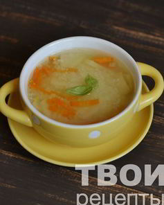 Суп с курицей и кускусом