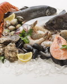 Суп с морским коктейлем