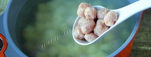 суп с птитимом и куриными фрикадельками. Шаг 4