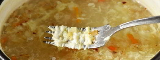 суп с яйцом. Шаг 10