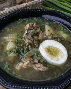 Суп со щавелем и говядиной