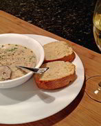 Суп со сливками и грибами