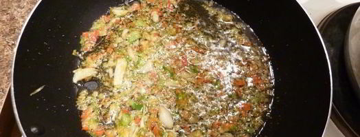 суп том ям с кокосовым молоком и креветками. Шаг 3