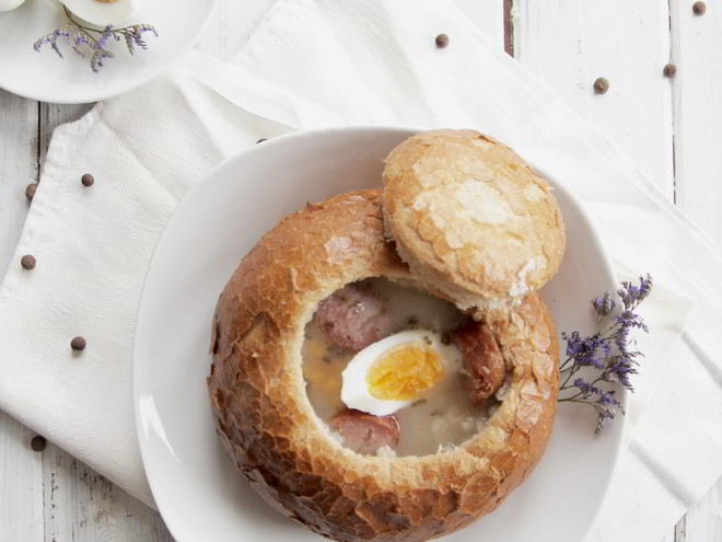 Рецепт супа в хлебе по-чешски