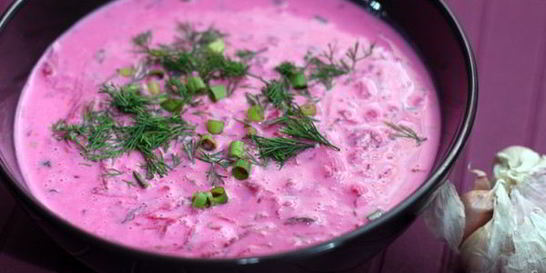 Холодный свекольник