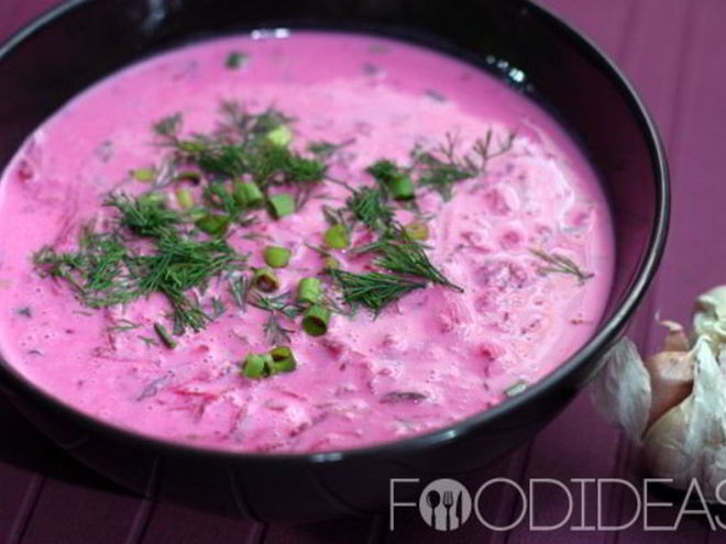 Рецепт холодного свекольника