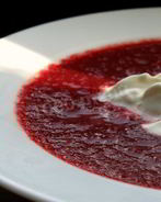 Свекольный постный крем-суп