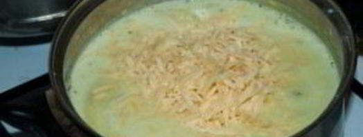сырный суп-пюре. Шаг 4