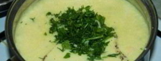 сырный суп-пюре. Шаг 5