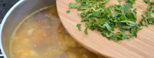 сырный суп с фрикадельками. Шаг 11