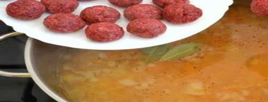 сырный суп с фрикадельками. Шаг 9