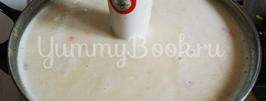 сырный суп с грибами. Шаг 7