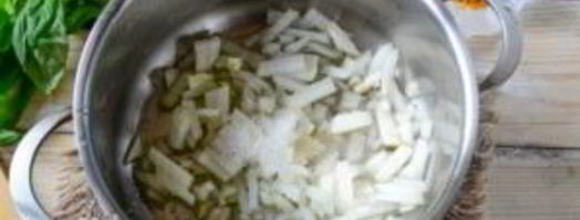 томатный суп из печки с базиликом. Шаг 2