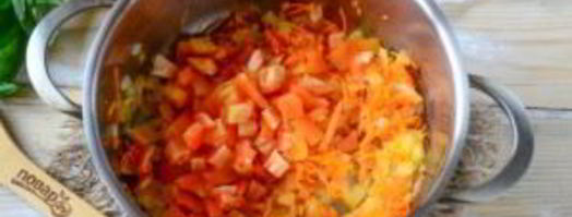 томатный суп из печки с базиликом. Шаг 4