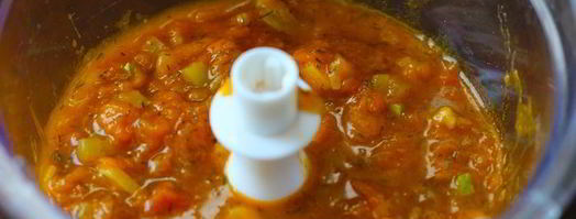 тыквенный крем-суп с сыром и лисичками. Шаг 3